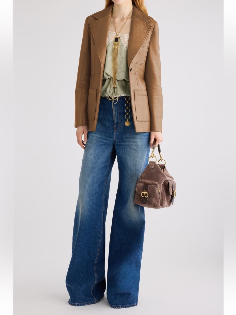 Chloé Tailored Leather Jacket